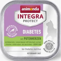 Katzen - Nassfutter ANIMONDA Integra Protect Diabetes Putenherzen,100 g