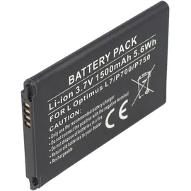 AccuCell Akku passend für LG Optimus L7, Optimus P700, BL-44JH