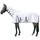 HKM Fliegendecke Lyon mit Halsteil 145 cm Silber