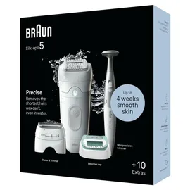 Braun Silk-épil 5 5-251 Weiß/Grau