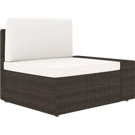 vidaXL Garten-Lounge-Set 5-tlg. braun