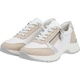 REMONTE Damen D0G09 Sneaker, Rose/Weiss/Ice/Weiss / 81, 37 EU