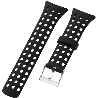 Smartwatch-Armband aus Silikonkautschuk für M-Serie M1 M2 M4 M5 (Schwarz)