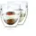 Bodum Pavina To Go Becher 0,2 l Transparent 2 St.