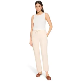 Cartoon Leinenhose Damen Lässig Beige 46