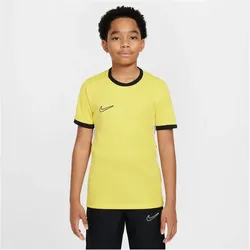 NIKE Dri-FIT Academy 25 T-Shirt Kinder 719 - tour yellow/black/white/black XS (122-128 cm)