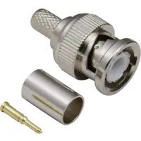 BKL Electronic 0401255/D 0401255/D BNC-Steckverbinder Stecker, gerade 50Ω