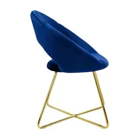 ML-Design Esszimmerstuhl Stuhl Polsterstuhl Wohnzimmerstuhl Küchenstuhl Samt 64x53x77 cm