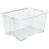 Rotho Aufbewahrungsbox Evo Easy 140 Liter Kunststoff Transparent l