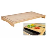 Hi Haushalt International HI 28031 Schneidbrett Abdeckplatte Bambus 54x28cm