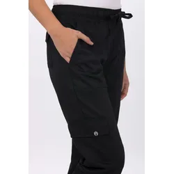 Chef Works® CARGO CHEF PANTS Damen Artikel CPWO Schwarz Größe L