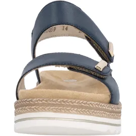 remonte Keilsandalette Damen Blau 40