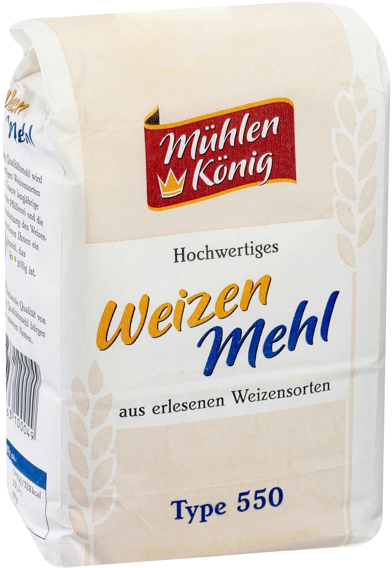 Mühlen König Weizenmehl T550 10 x 1kg (10kg)
