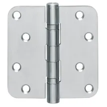 INTERSTEEL Kugellagertürscharnier VA rd 102x102mm DIN L/R ma ausziehb.Stift INTERSTEEL