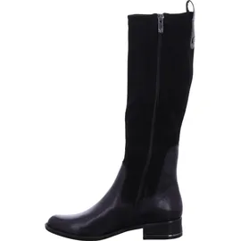 CAPRICE Stiefel mit Absatz Runde Spitze Blockabsatz, Schwarz 40 EU