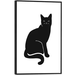 Bild BLACK CAT - bunt