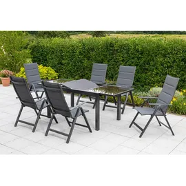 Merxx Ausziehtisch 200 x 90 x 75 cm braun
