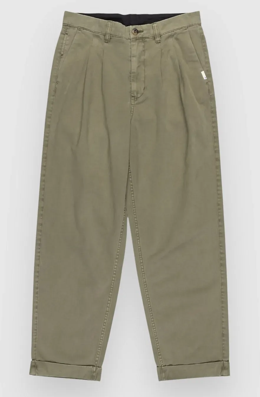 Element Big Pleated Chino Hose kalamata Gr. 31