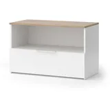 Vicco Wido 80 x 50 cm Weiß/Sonoma