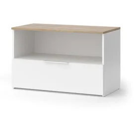 Vicco Wido 80 x 50 cm Weiß/Sonoma