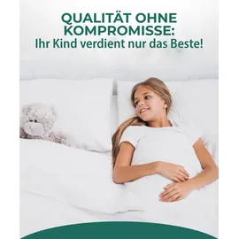 knerst KNERST® Kinder Bettdecke Set mit Kissen - Kinder Bettdecken Set für kuschelig, weiche Träume - Größe: Decke 135x200 cm / Kissen 80x80 cm