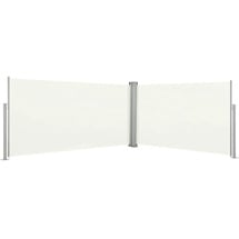 vidaXL Ausziehbare Seitenmarkise 160 x 600 cm creme 42179