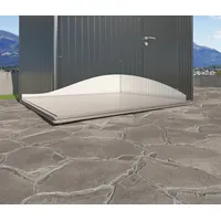 Biohort Fundament für SmartBase H6 292,4 x 6,5 x 292,4 cm Grau/Silber