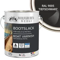 WO-WE Bootslack Schwarz 5 l