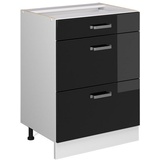 Vicco Unterschrank R-Line, 60 cm mit Schubladen, ohne Arbeitsplatte,