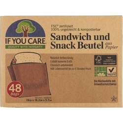 If You Care Sandwich und Snackbeutel (48St)