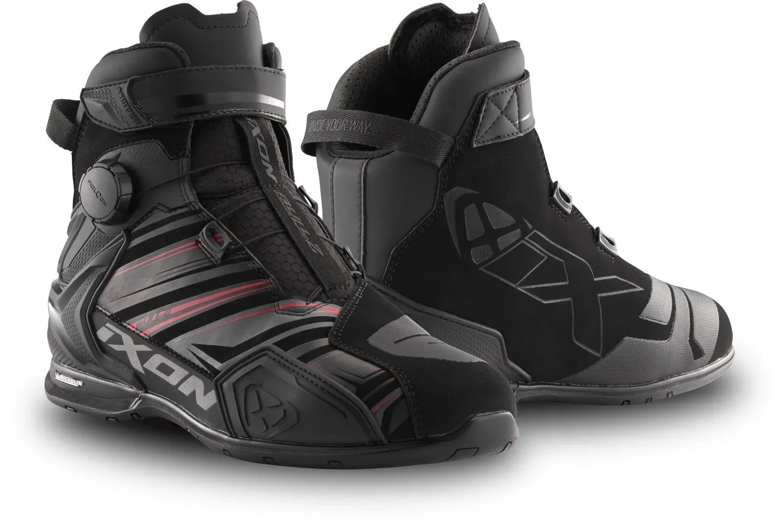 Ixon Bull 2 WP Ultra wasserdichte Motorrad Schuhe