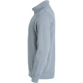 Clique Basic Halb-Zip Sweatshirt Grau M