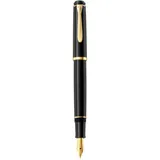 Pelikan Classic P200 Schwarz, Edelharz, Feder F vergoldet