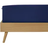 SCHIESSER Spannbettlaken Jersey-Elasthan 100 x 200 cm blau