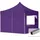 TOOLPORT Faltpavillon Economy 3 x 3 m inkl. 4 Seitenteile lila 59010
