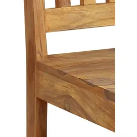 MASSIVMOEBEL24.DE Stuhl Sheesham Holz massiv braun geölt