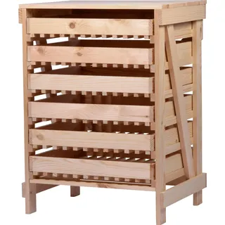 Dobar Vorratsregal 51 x 40,5 x 70,5 cm Natur