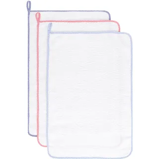 EMMEBi Handtücher für Kindergarten und Schule zum Besticken mit AIDA-Stoff aus Baumwoll-Frottee Jacquard (Kinder)