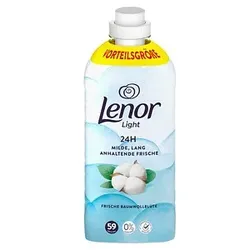 Lenor Light FRISCHE BAUMWOLLBLÜTE Weichspüler flüssig, 1,239 l