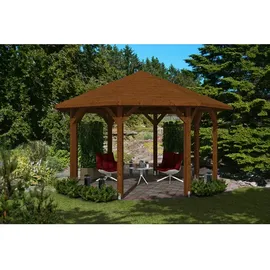 SKANHOLZ Nice Ø 4,84 m nussbaum