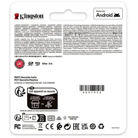 Kingston Canvas Go! Plus Gen4 256GB SDXC Speicherkarte (200 MB/s, C10 UHS-I U3 V30)