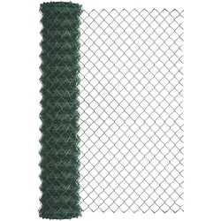 Maschendrahtzaun ALBERTS "Maschendraht-Geflecht", grün, H:150cm, Stahl, Zaunelemente, Höhe: 80-200cm, Gesamtlänge: 10-25 m