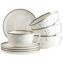 Mäser Kaffeetassen-Set, Porzellan Pintar