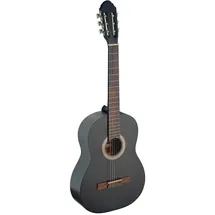 Stagg C440 M BLK 4/4 Konzertgitarre schwarz Gitarre Volle Größe schwarz