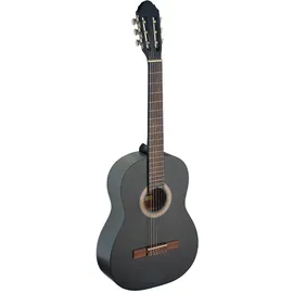 Stagg C440 M BLK 4/4 Konzertgitarre schwarz Gitarre Volle Größe schwarz