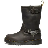 Dr. Martens Anistone Hi burnished waxy Ankleboots (2-tlg) grau 38 EU