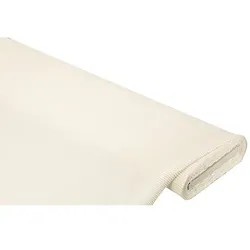 Plissee-Blusenstoff, offwhite