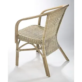 Kobolo Rattansessel VALENCIA Korbsessel 56 x 71 x 82 cm braun