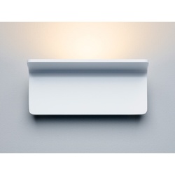 LED-Wandleuchte Mosta Aluminium weiß, 8x22x10.2 cm