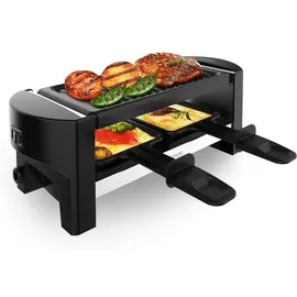 Cecotec Cheese&Grill 3200 Pocket Raclette für 2 Personen schwarz/weiß
